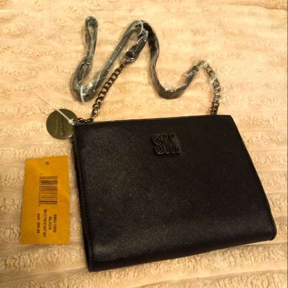 Steve Madden Black Crossbody Bag - Picture 1 of 7